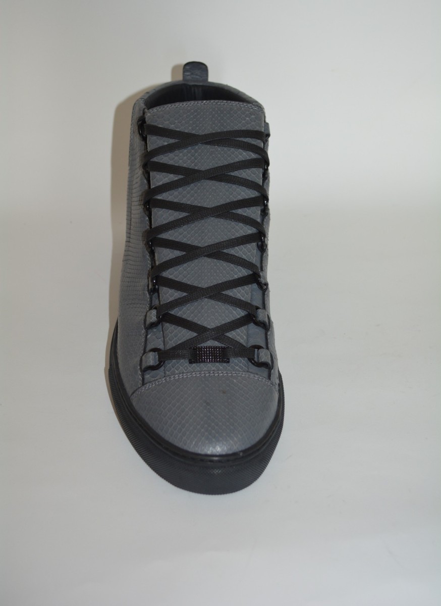 NEW BALENCIAGA HITOP PYTHON LEATHER SNEAKERS US 14 EU 47 MENS NEW BALENCIAGA HITOP PYTHON LEATHER SNEAKERS US 14 EU 47  main image 2
