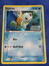 Squirtle 63/100 EX Crystal Guardians Reverse Holo MP - Pokemon TCG