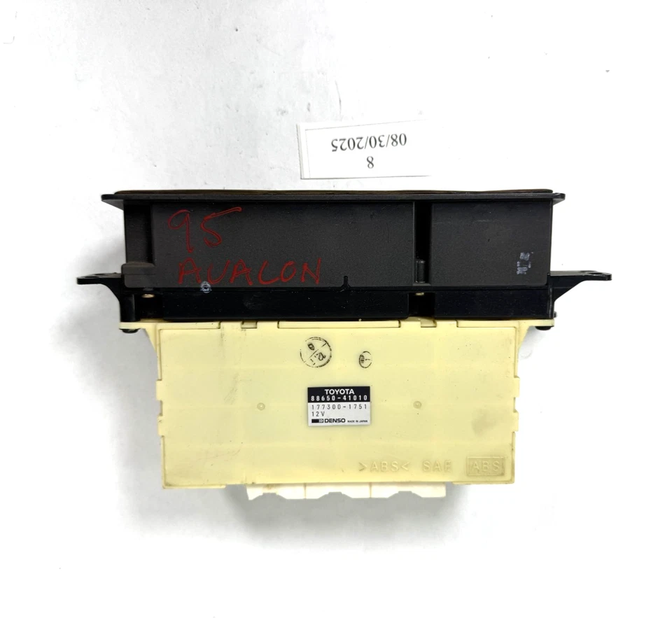 1995–1999 Toyota Avalon Climate Control Heater A/C WOOD Trim OEM 88650-41010 - Image 2 of 4