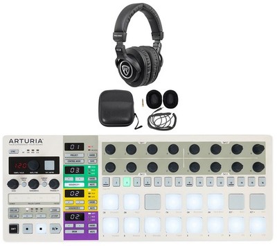 Arturia BeatStep Pro Sequencer Midi USB DJ Recording Pad Controller+Headphones