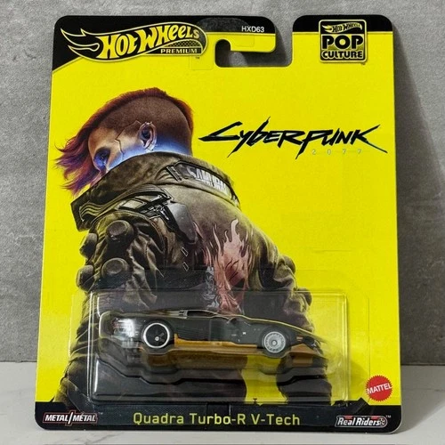 Hot Wheels Cyberpunk 2077 Quadra Turbo-R V-Tech - Pop Culture Premium