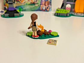 Retired LEGO Elves: Fire Dragon's Lava Cave (41175) - Used without box.