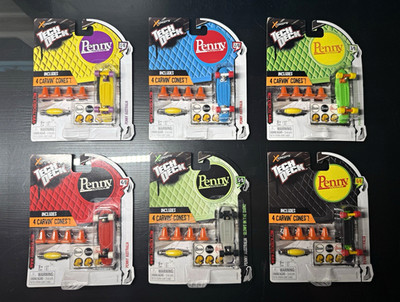 Tech Deck Penny Australia Fingerboard 6 / 6 full collection (rare)