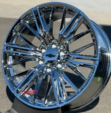 24 Inch Chrome Zl1 Wheels Fit Escalade With Tires Silverado Yukon Sierra Tahoe 24 Inch Chrome Zl1 Wheels Fit Escalade With Tires Silverado Yukon Sierra Tahoe