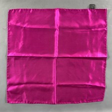 NO BRAND Pink Shimmer Silk Pocket Square