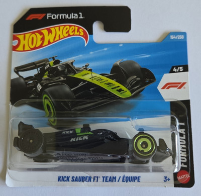 Hot Wheels KICK SAUBER F1 Team 154/250-2026 JJK02 Hot Wheels Formula 1 2026