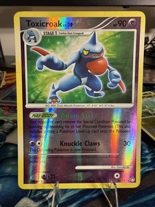 Toxicroak 36/123 Mysterious Treasures Reverse Holo