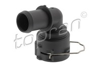 1X Topran 119 746 KüHlmittelflansch FüR VW Audi Skoda Seat Cupra