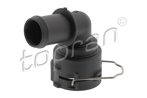 1X Topran 119 746 KüHlmittelflansch FüR VW Audi Skoda Seat Cupra-image