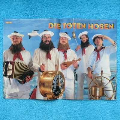 Die Toten Hosen POSTER POPCORN 2 Seiten E.Y.C. EYC