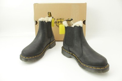 Dr. Martens 2976 Leonore Chelsea Boots WarmWair Schwarz Leder EU 37 UK 4 Neu OVP