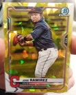 ⚾️ 2021 Bowman Chrome Saffire /50 and Gold /50 Jose Ramirez Cleveland Guardians 