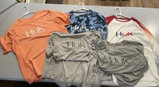 HUK Performance Fishing Shirts Size Xl Lot