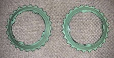 (2) John Deere Lustran Corn Planter Plates B7-24X