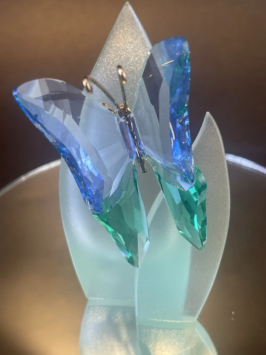 Swarovski Butterfly On Leaf for sale | eBay