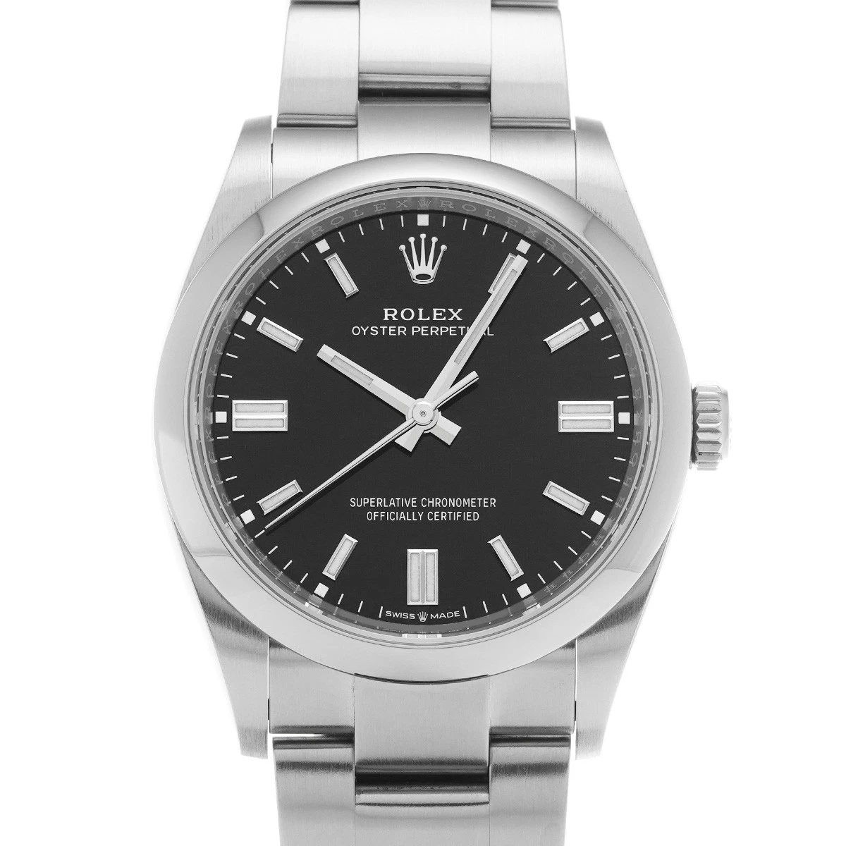 ROLEX Oyster Perpetual 36 126000 Bright black WATCH 688569