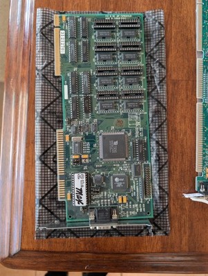 Tseng Labs ET4000/W32i VLB Video Card 1MB VLB VGA Graphics Card Vintage PC 1993