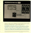 US 672 missing periods ERROR (APS cert) tied on cover by fancy Money, MS cancel — photo 3