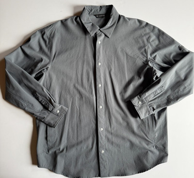 Descente Allterrain 81 Steel Blue Technical Shirt Jacket - US Medium/ JP Large