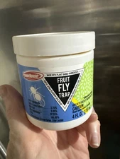 NEW Stem Fruit Fly Trap  5.4 oz SAFE For Use Around Kids & Pets #91
