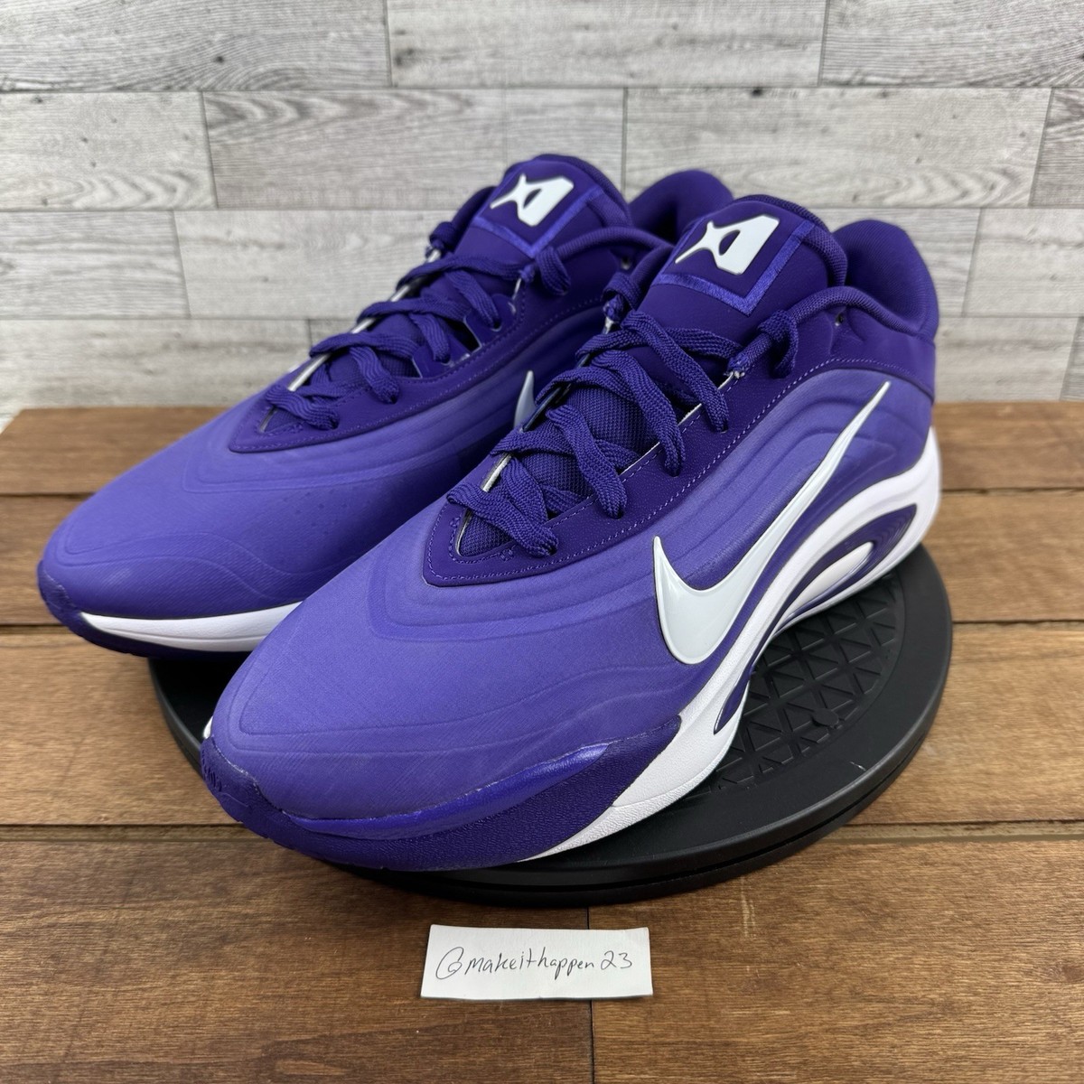 Nike A'One Aja TB Court Purple White IH5099-500 Women Size 13/Men