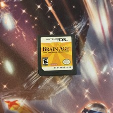 Brain Age Nintendo DS Video Game Nintendo - Authentic Cart Only