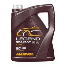 5L 5 Liter MANNOL 7730 Legend 0W30 Motoröl VW 504.00/507.00 ACEA C3 BMW LL-04