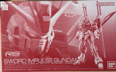Premium Bandai RG 1/144 Sword Impulse Gundam New US Seller