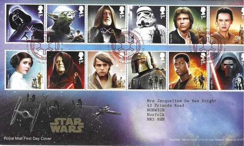 GB Comm/FDC - Star Wars - Edinburgh -  2015 (RM971)