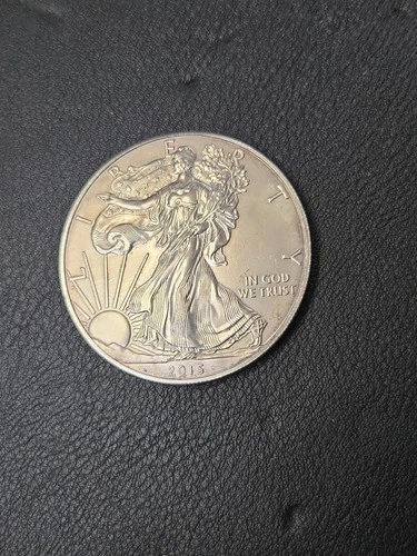 2015 1 Oz Silver American Eagle BU