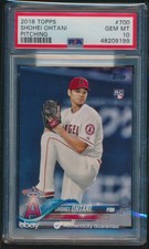 PSA 10 SHOHEI OHTANI/OTANI 2018 TOPPS PITCHING LA Angels Rookie Card RC GEM MINT