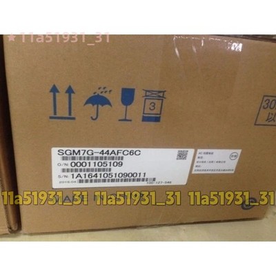 SGM7G-44AFC6C 1PCS NEW Yaskawa Servo Motor SGM7G-44AFC6C FREE SHIPPING