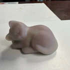 Fenton Glass Cat Or Kitten Figurine