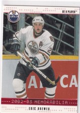 02/03 BAP MEMORABILIA ERIC BREWER RUBY BASE PARALLEL /200 #39