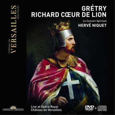 Andre-Ernest-Modeste Gretry Grétry: Richard Coeur De Lion (CD) Album with DVD