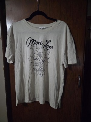 Maurices Women's T-Shirt, Flowers
