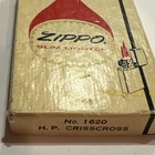 Vintage High Polish Slim Venetian Zippo Lighter — photo 4