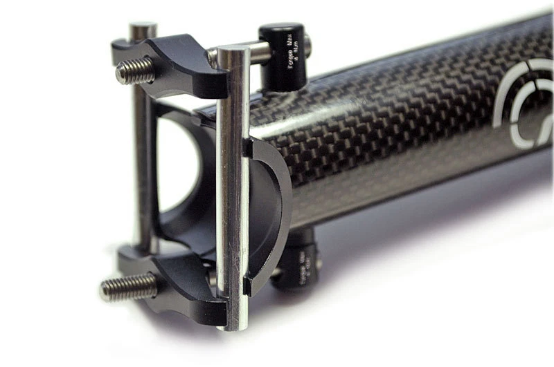 OMNI Racer WORLDS LIGHTEST Race-Lite Full Carbon Ti Seatpost 174g 31.6x350mm - Image 4 of 4