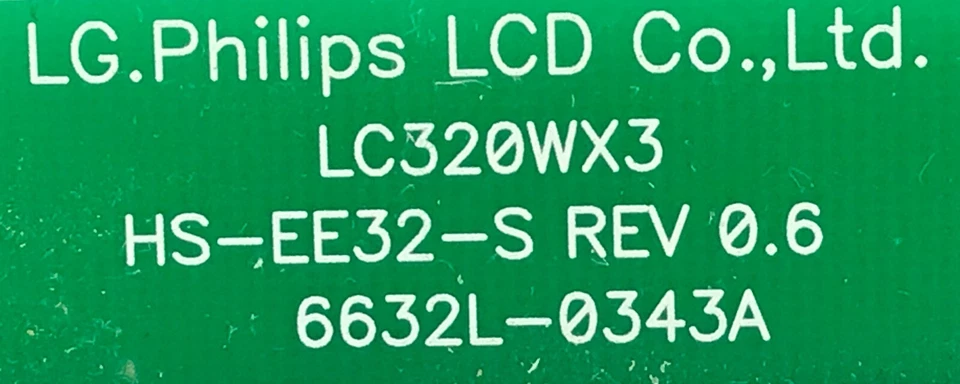 0940-0000-1290, 6632L-0343B, 6632L-0343A, 0Z9982GN, FDD8447, E321VL, VW32LHDTV10 Foto 2 de 4