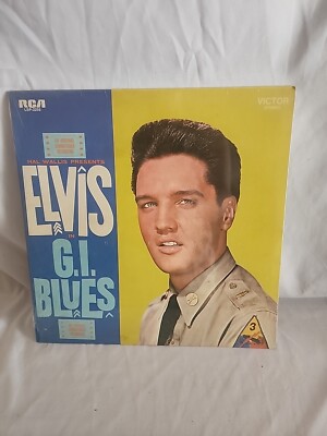 Elvis Presley G.I. Blues UK(英)盤LP Mono深溝 Elvis Presley G.I. Blues UK(英)盤 LP Mono 深溝 G.I.ブルース