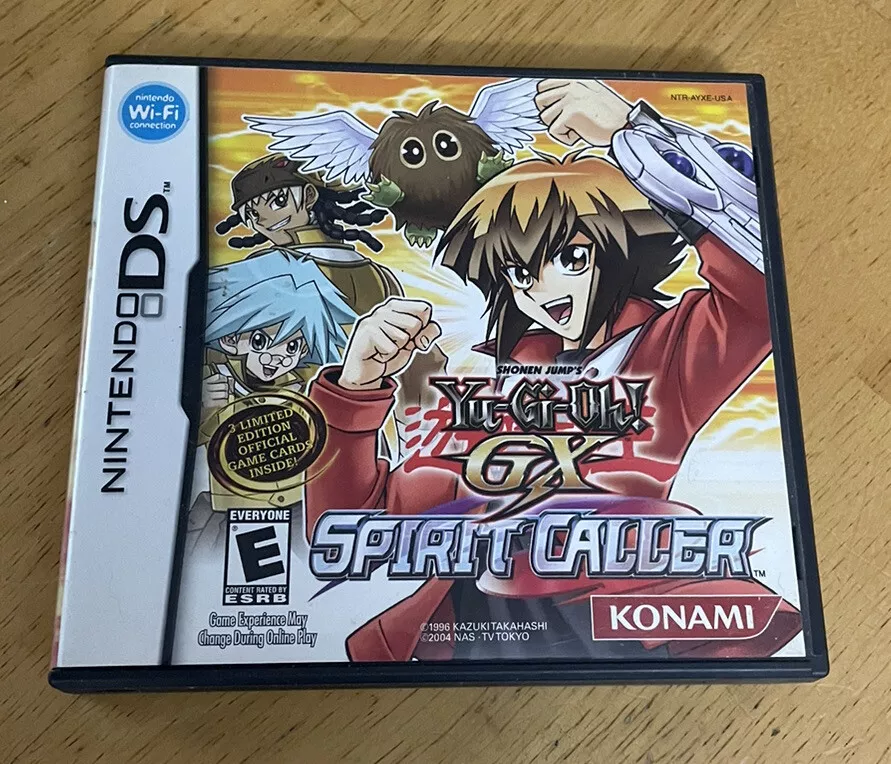 Yu Gi Oh GX Spirit Caller Nintendo DS 2007 Case Manual ONLY No Game