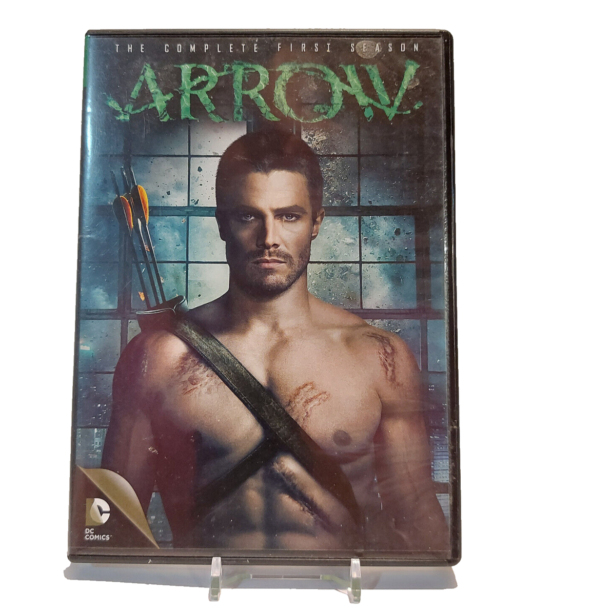Arrow: The Complete First Season Disc DVDs Stephen Amell Region