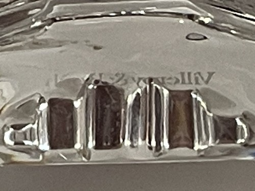 Villeroy & Boch 4” Crystal Steeple Clock Housing Replacement - Picture 6 of 8