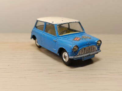 Corgi Toys Morris Mini Minor 青●ミニクーパー Corgi Toys 227 Morris Mini Cooper later edition in blue / lemon | eBay