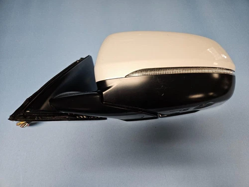2019–2024 Acura RDX Left Driver Door Mirror 20 Wire White OEM No Glass