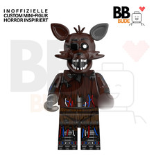 Minifigura personalizada Five Nights at Freddy’s Phantom Foxy Klemmbaustein ladrillo sin usar, en caja