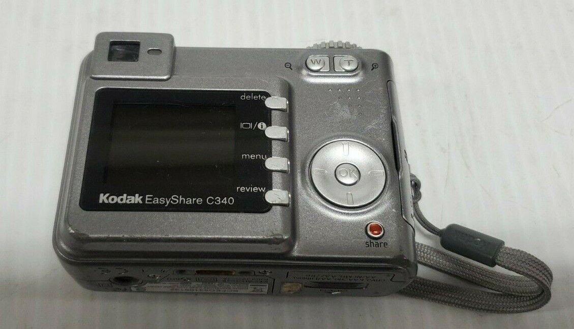 Kodak Easy Share Digital Camera C340 (FC 20-3 JV 7) | eBay Kodak Easy Share Digital Camera C340 (FC 20-3 JV 7) | eBay