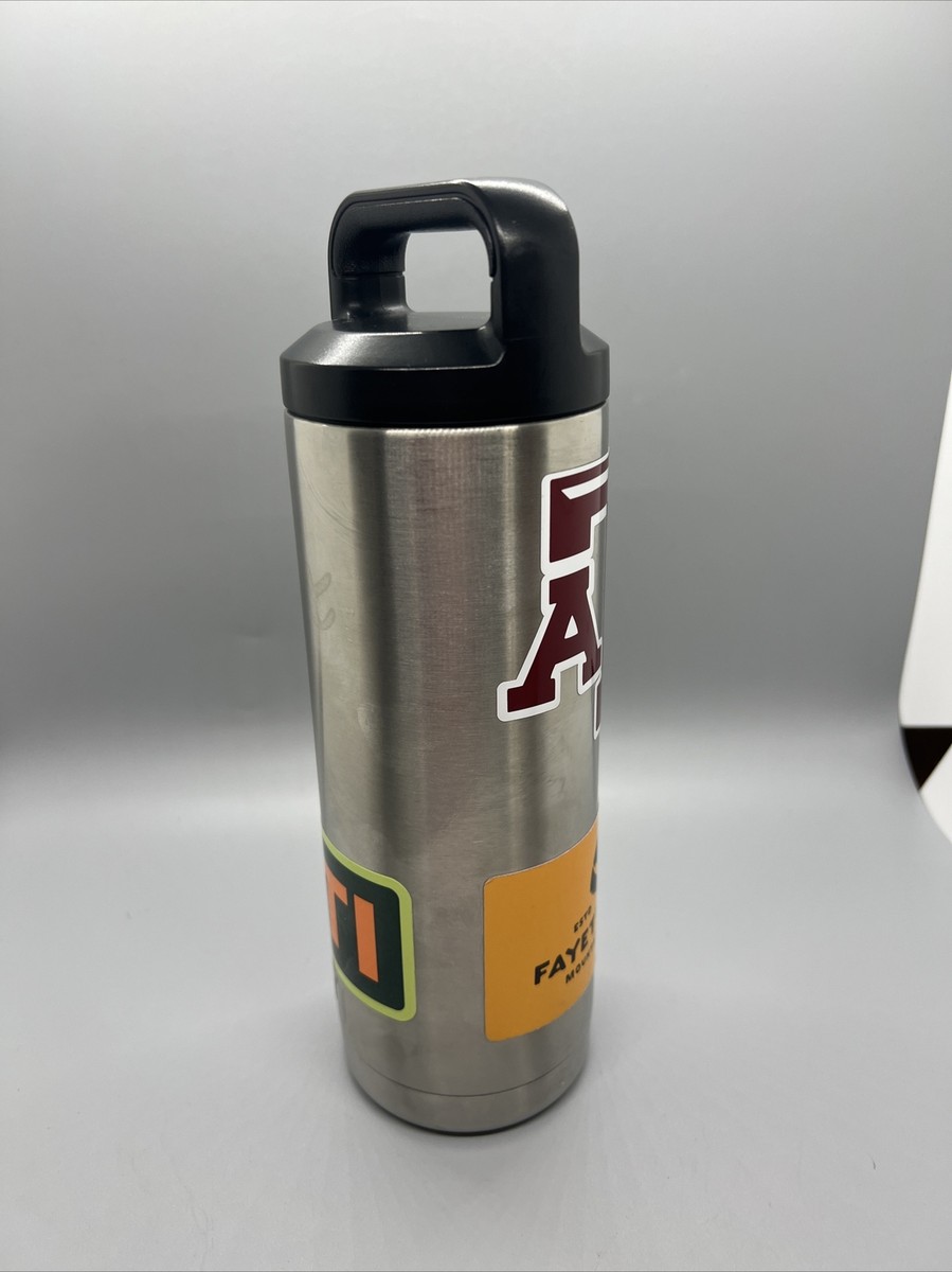 Yeti Rambler 18 Oz Water Bottle Aggies Sticker Yeti Sticker EUC
