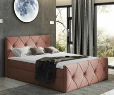 Boxspringbett Crystal Lux Modern Größenauswahl Design Doppelbett Schlafzimmer