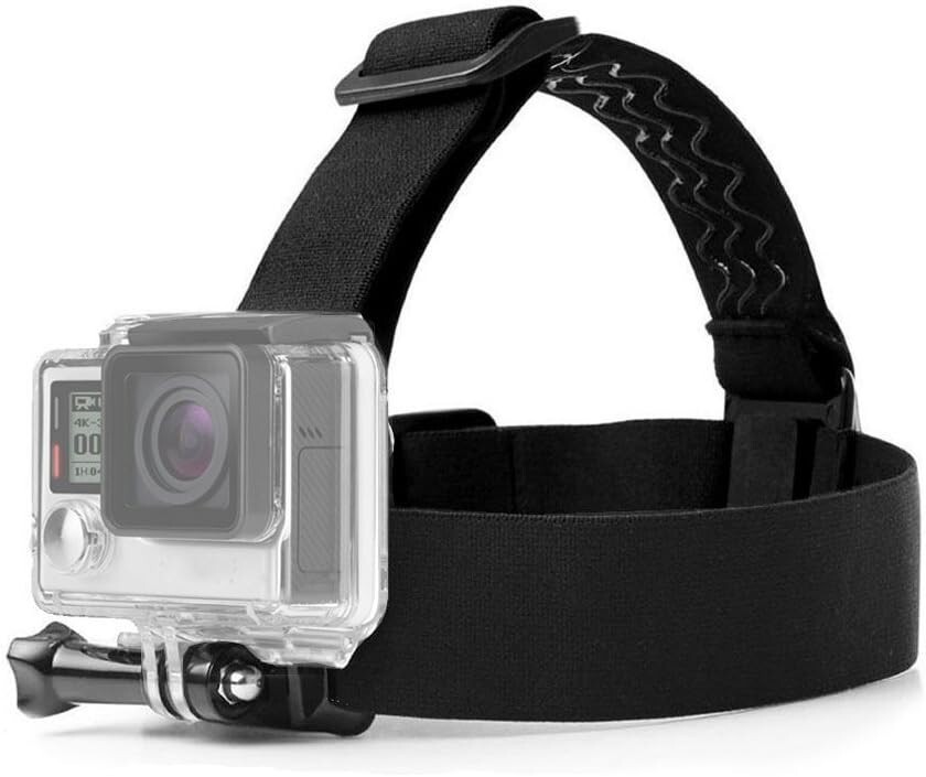 Compatible Head Strap Mount for GoPro Hero 11, 12, 13 Headband Accessory-image